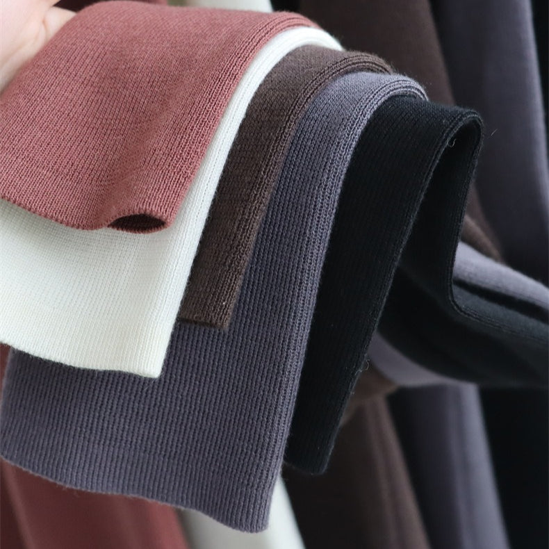 Off-Shoulder Pleated Knit Top | 5 Colors