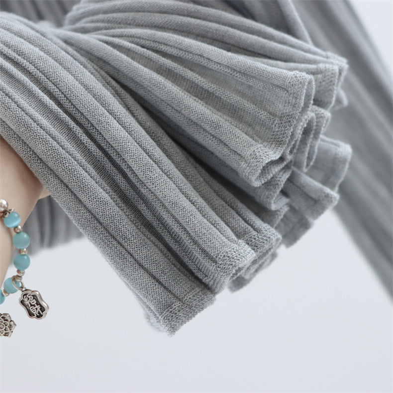 Pleated Lyocell Knit Top | 5 Colors