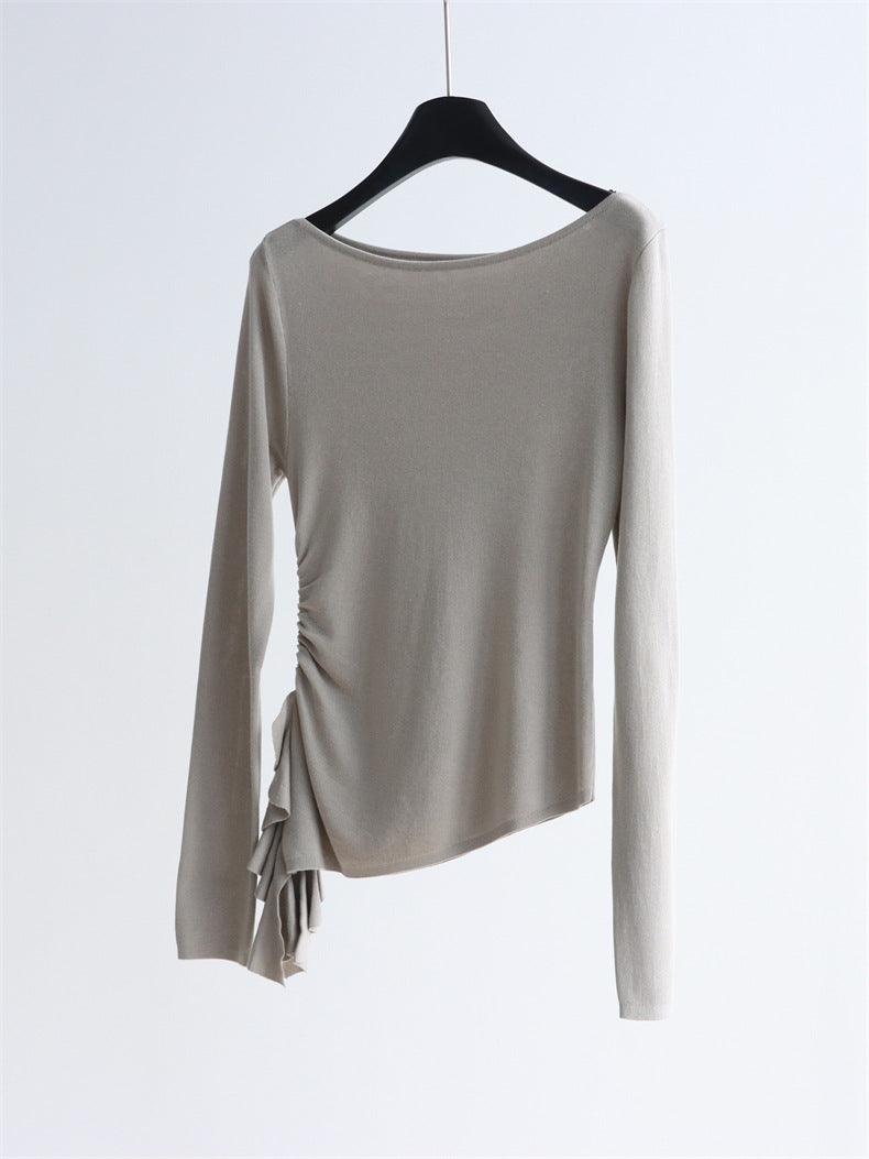 Lyocell Boat Neck Knit Top | 8 Colors