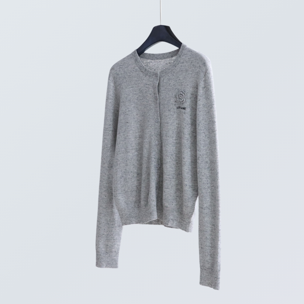 Loose Fit Wool Blend V-Neck Knit Cardigan | 3 Colors