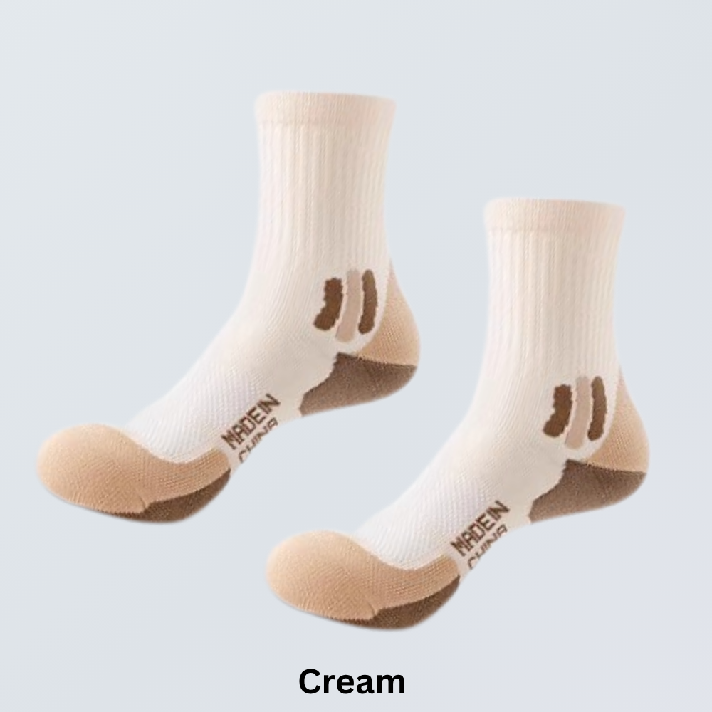 5-Pair Breathable Sports Socks Set