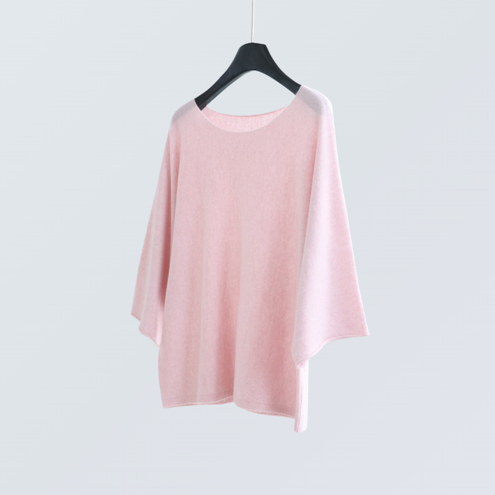 Wide-Sleeve Boat Neck Knit Top | 9 Colors