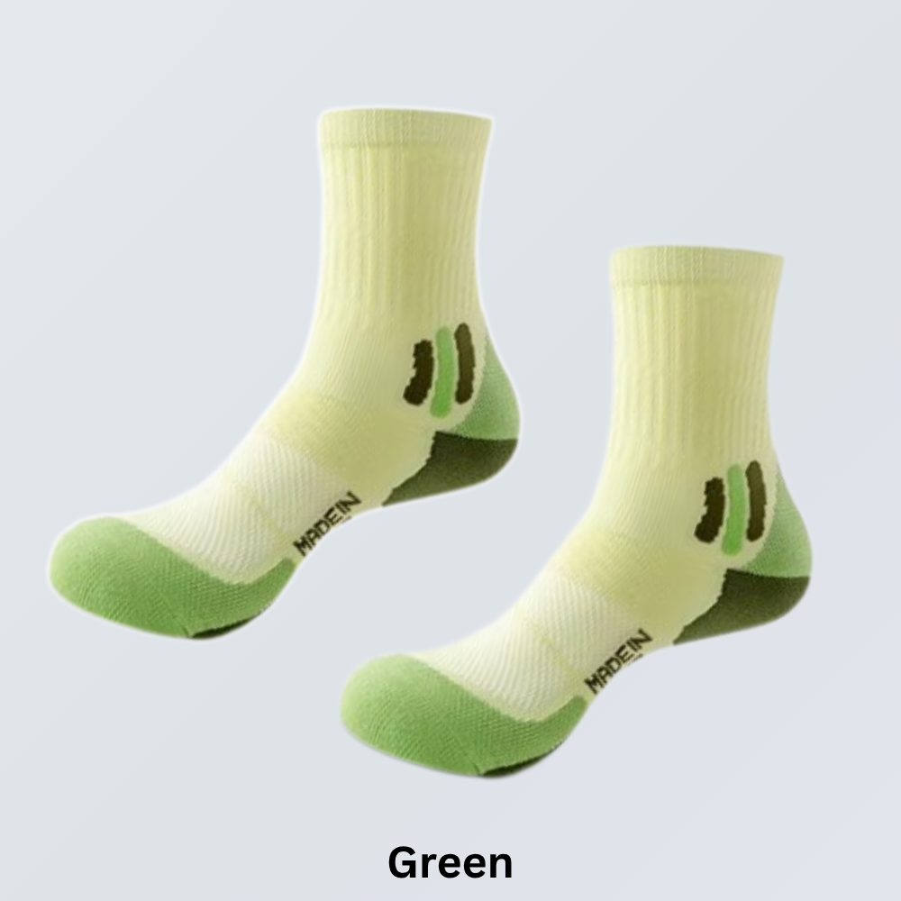 5-Pair Breathable Sports Socks Set