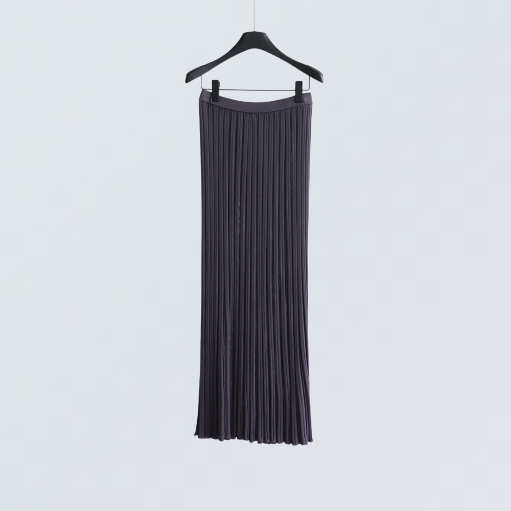 Pleated Lyocell Knit Dress | 5 Colors