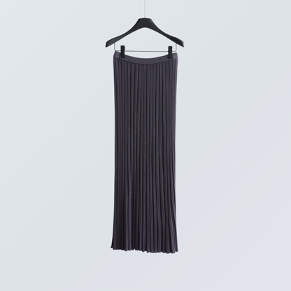 Pleated Lyocell Knit Dress | 5 Colors