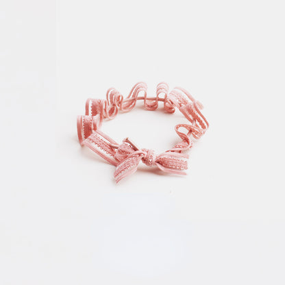 Elastic lace edge hair tie