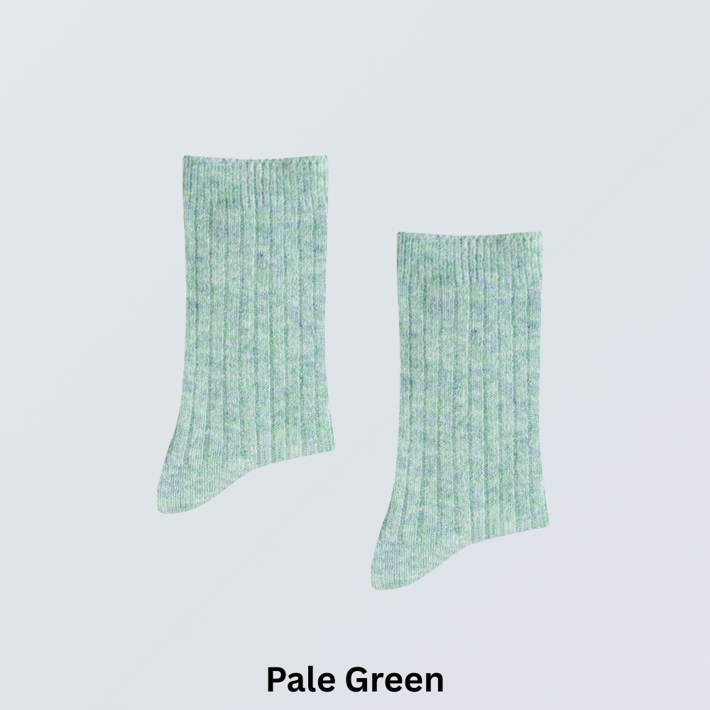 5-Pair Thermal Wool Crew Socks