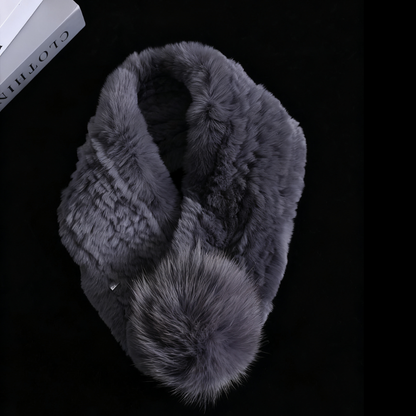 Rex Rabbit Fur Neck Warmer