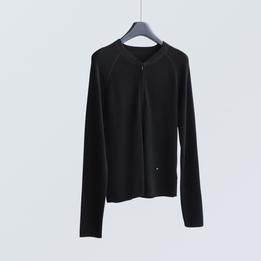 Wool Blend Half-Zip Pullover Knit Top | 4 Colors