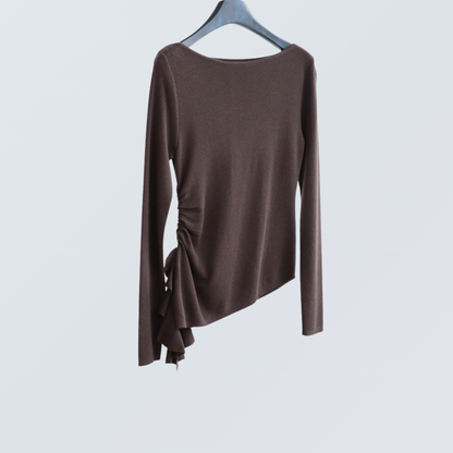 Lyocell Boat Neck Knit Top | 8 Colors