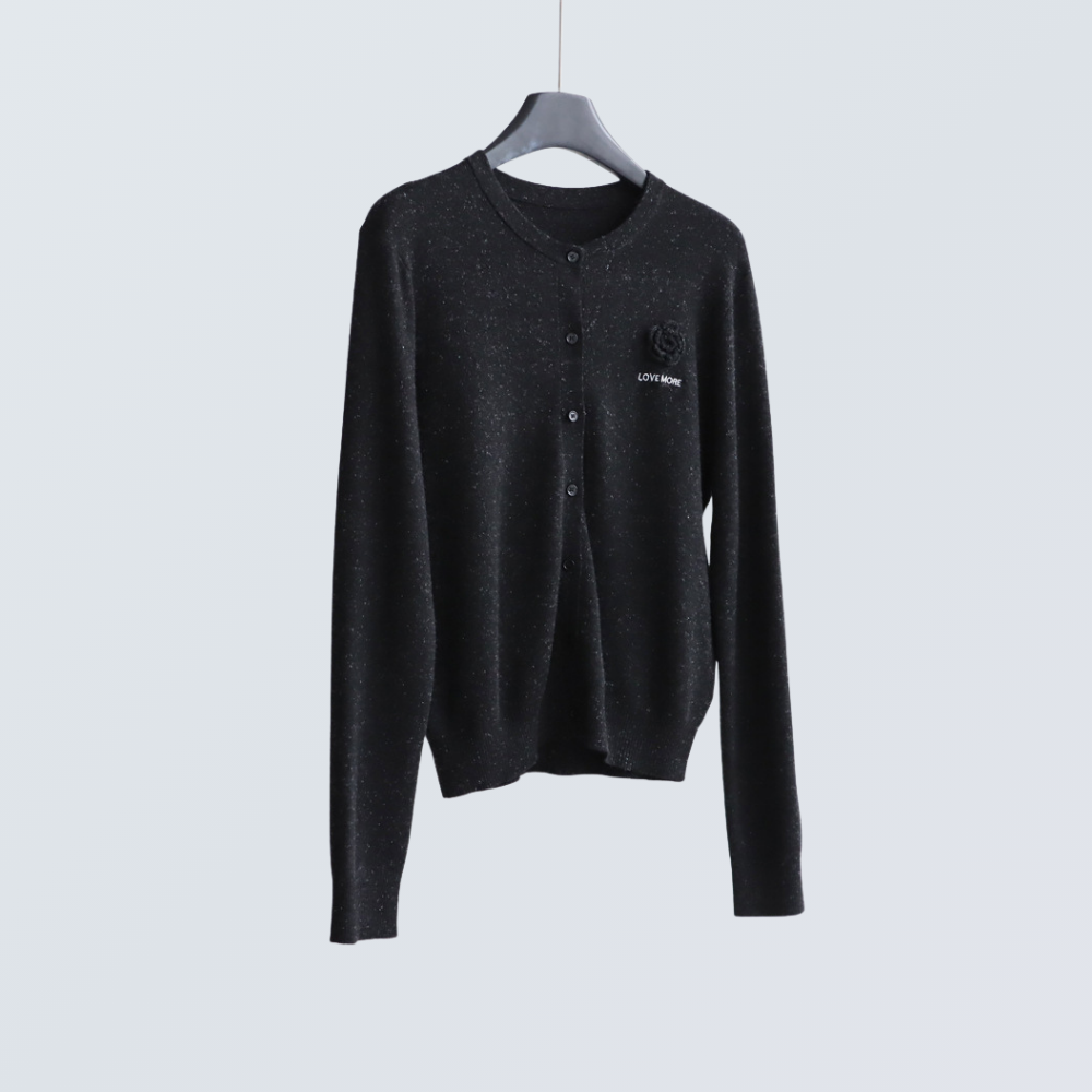 Loose Fit Wool Blend V-Neck Knit Cardigan | 3 Colors