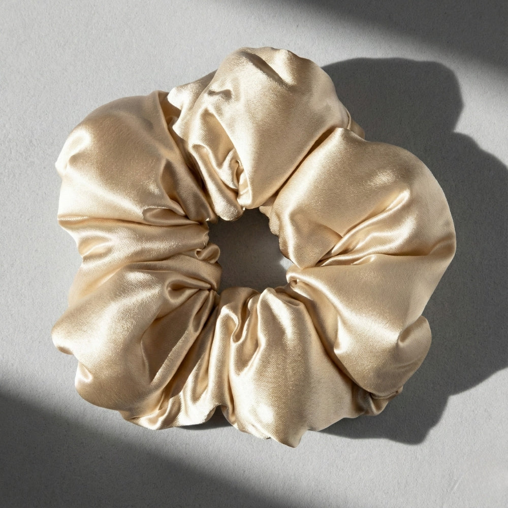 Luxury Silk Hair Scrunchie | Large