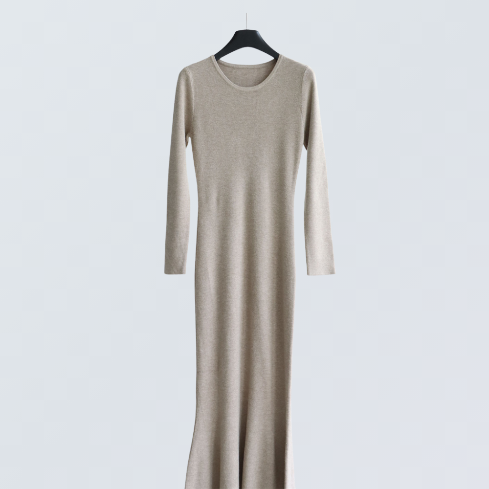 Modal Knit Flared Maxi Dress | 5 Colors