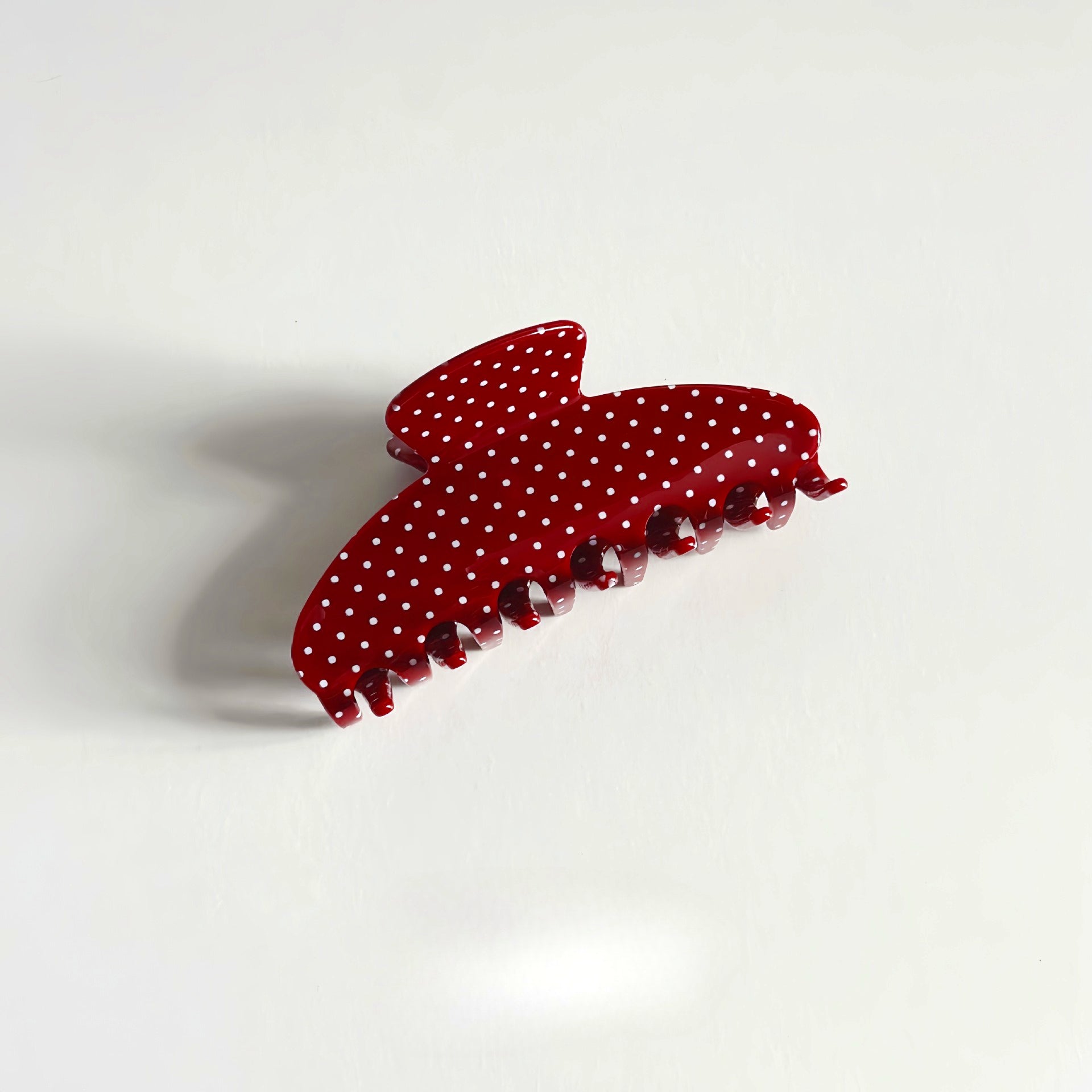 Vintage Polka Dot Hair Claw