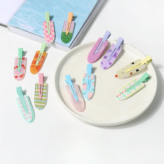 Macaron colorful hair pin