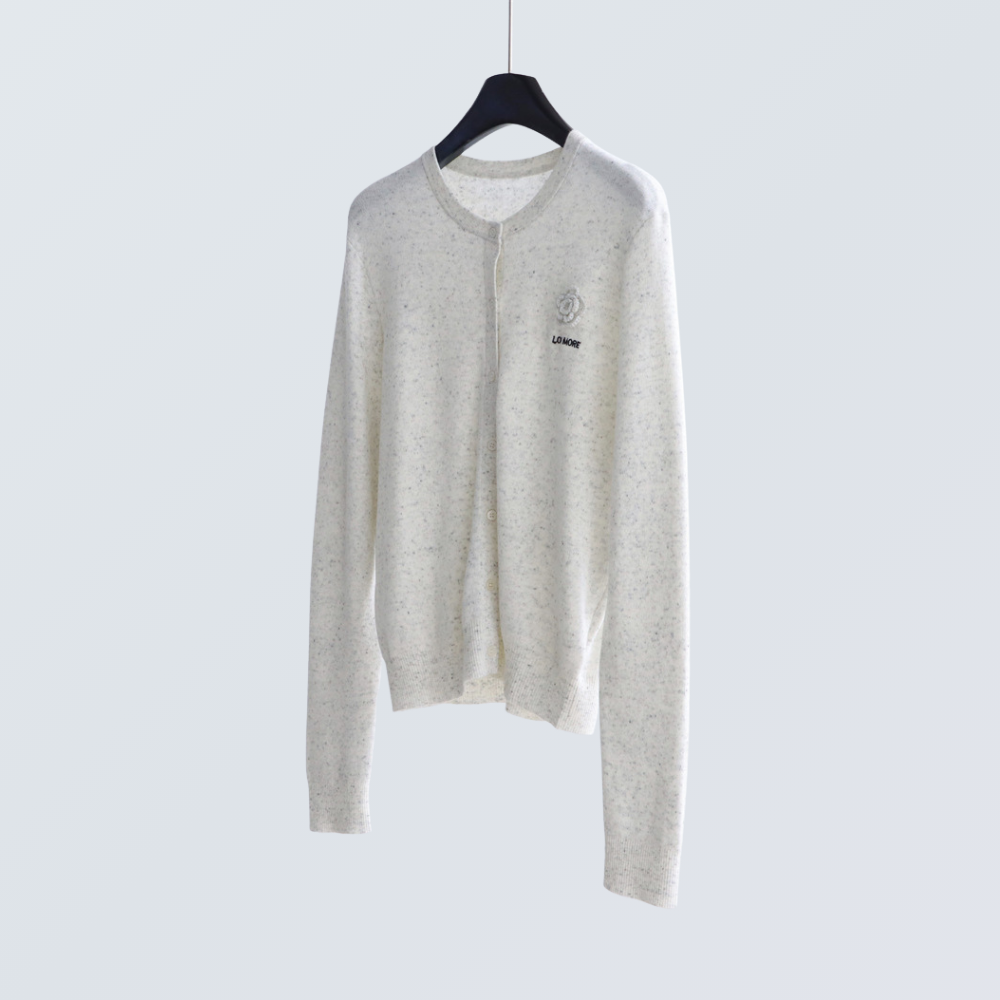 Loose Fit Wool Blend V-Neck Knit Cardigan | 4 Colors