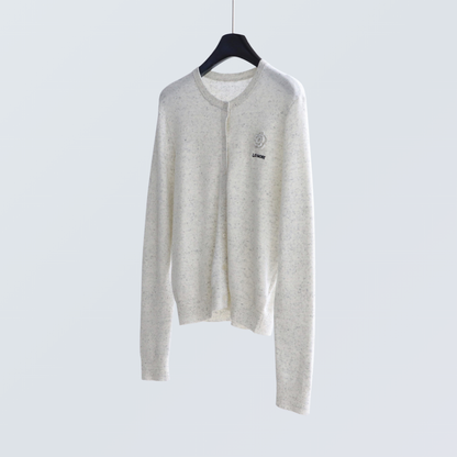 Loose Fit Wool Blend V-Neck Knit Cardigan | 4 Colors