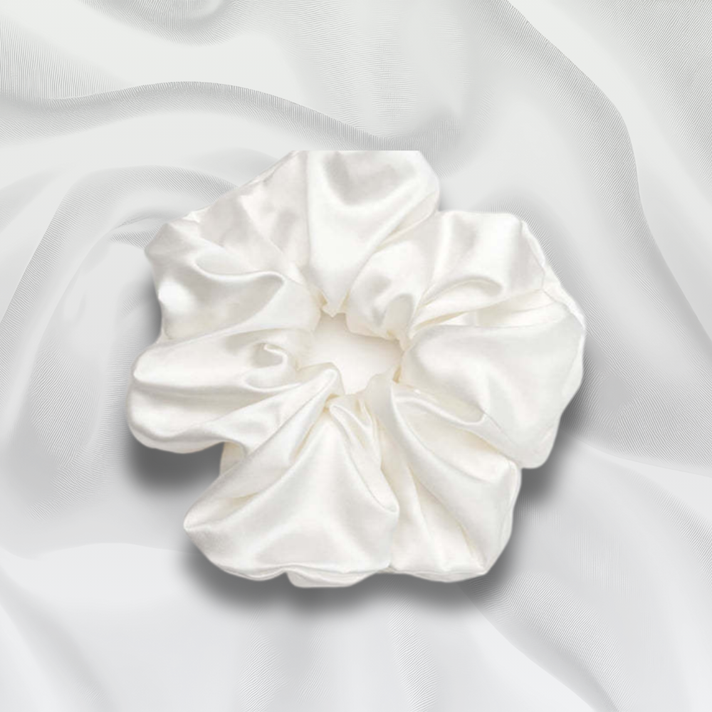 Silk Lustre Oversized Scrunchie | Large