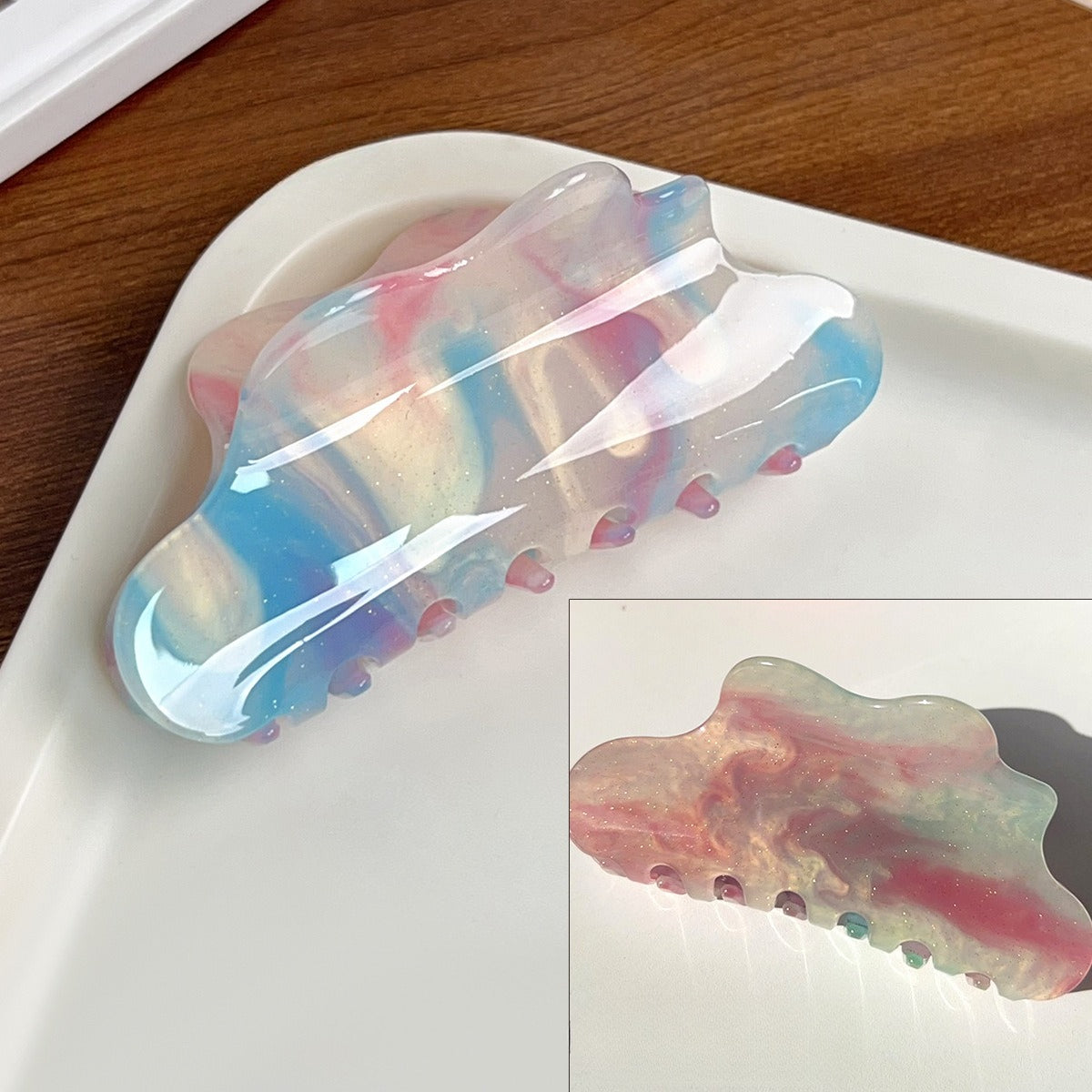 Sunlight Color-Changing Cloud Hair Claw Clip | Large