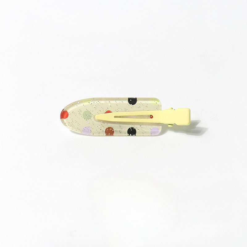 Macaron colorful hair pin