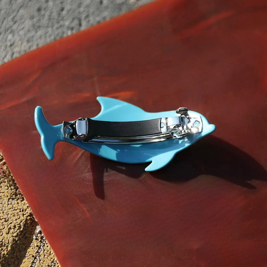 Dolphin Acrylic Hair Clip