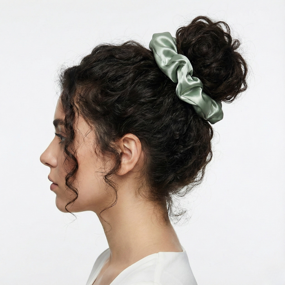 Silk Luxe Classic Scrunchie | Medium