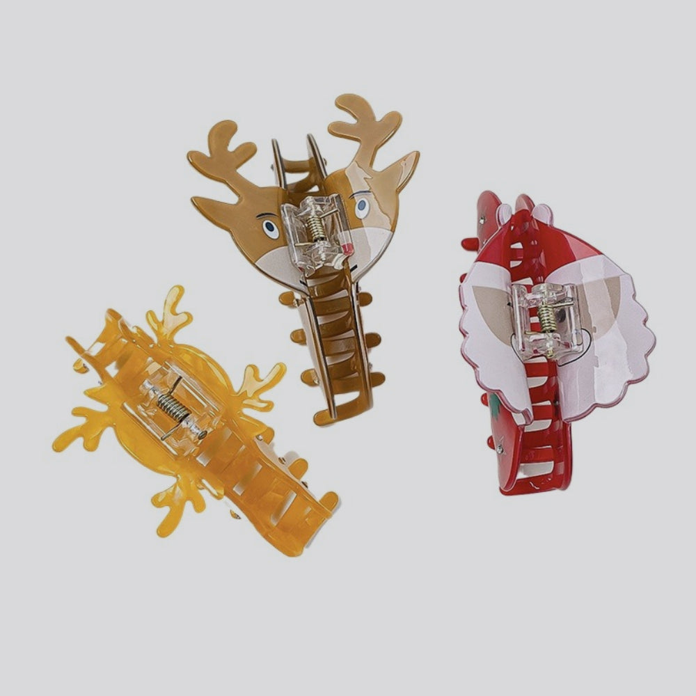 Christmas Holiday Hair Claw