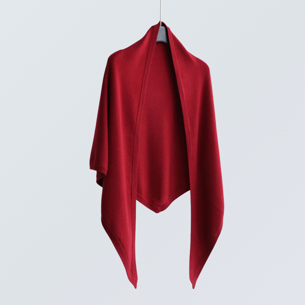 Wool-Blend Triangle Shawl | 9 colors