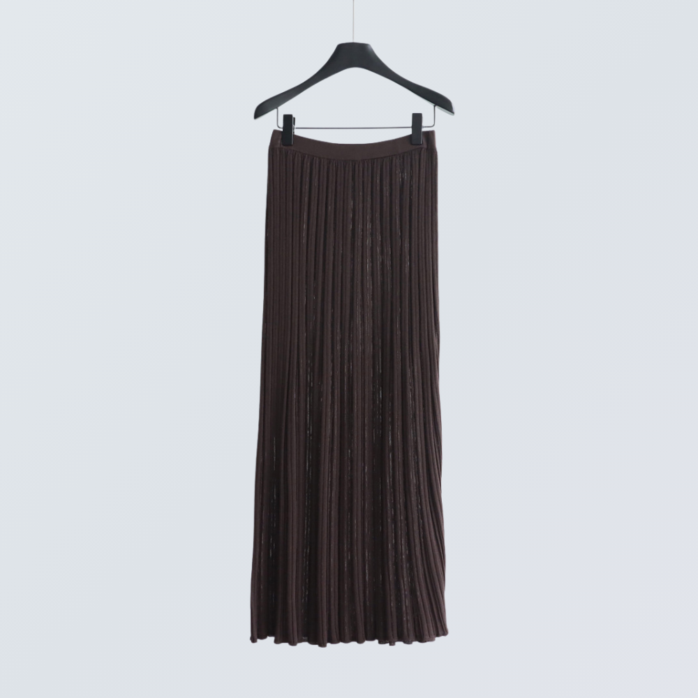 Pleated Lyocell Knit Dress | 5 Colors