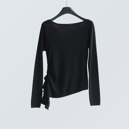 Lyocell Boat Neck Knit Top | 8 Colors