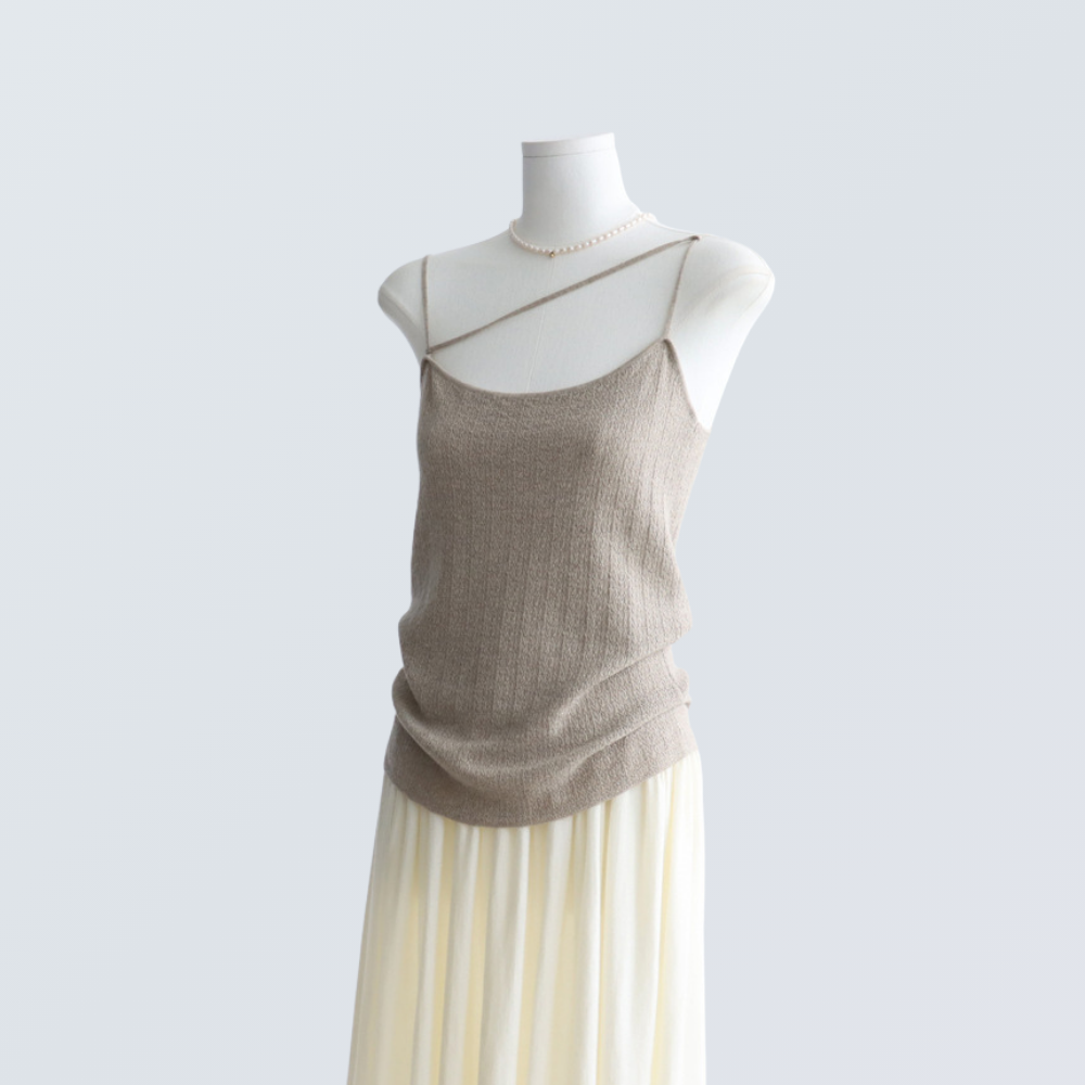 Wool Blend Knit Cardigan & Cami Set | 6 Colors