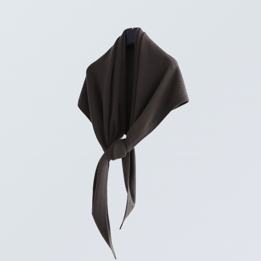 Wool-Blend Triangle Shawl | 9 colors