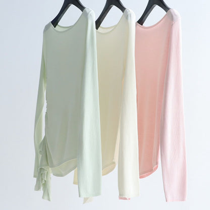 Lyocell Boat Neck Knit Top | 8 Colors