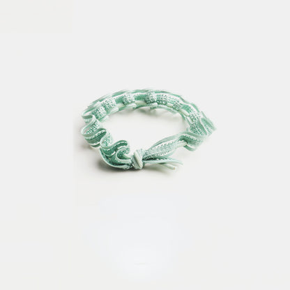 Elastic lace edge hair tie