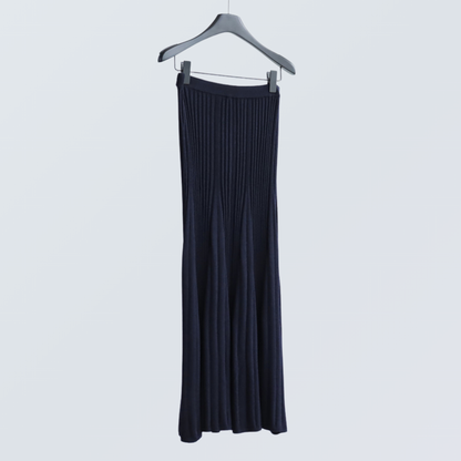 Ribbed Knit Wool Blend A-Line Dress| 7 Colors
