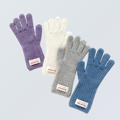 Cozy Wool-Blend Winter Gloves
