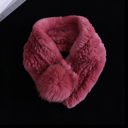 Rex Rabbit Fur Neck Warmer