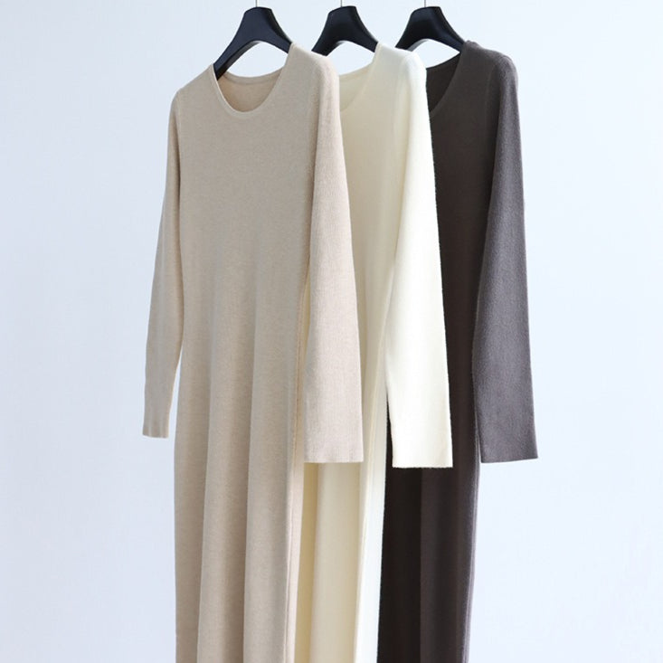 Modal Knit Flared Maxi Dress | 5 Colors