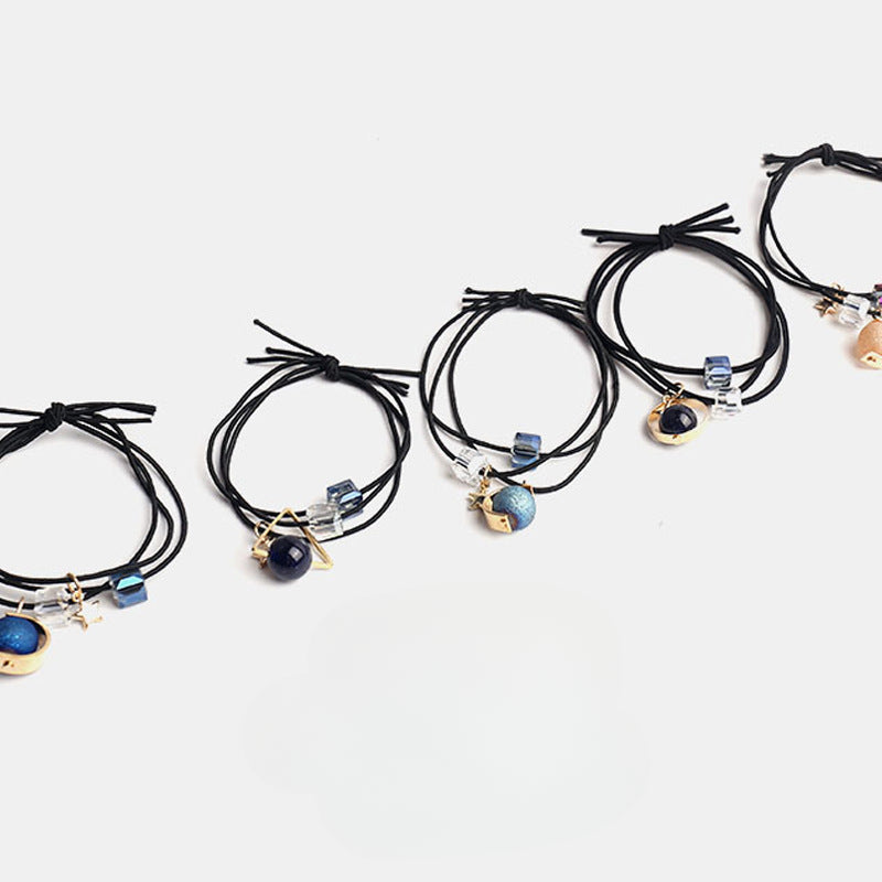 Dream planet elastic hair tie