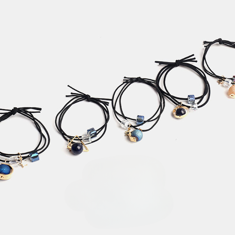 Dream planet elastic hair tie