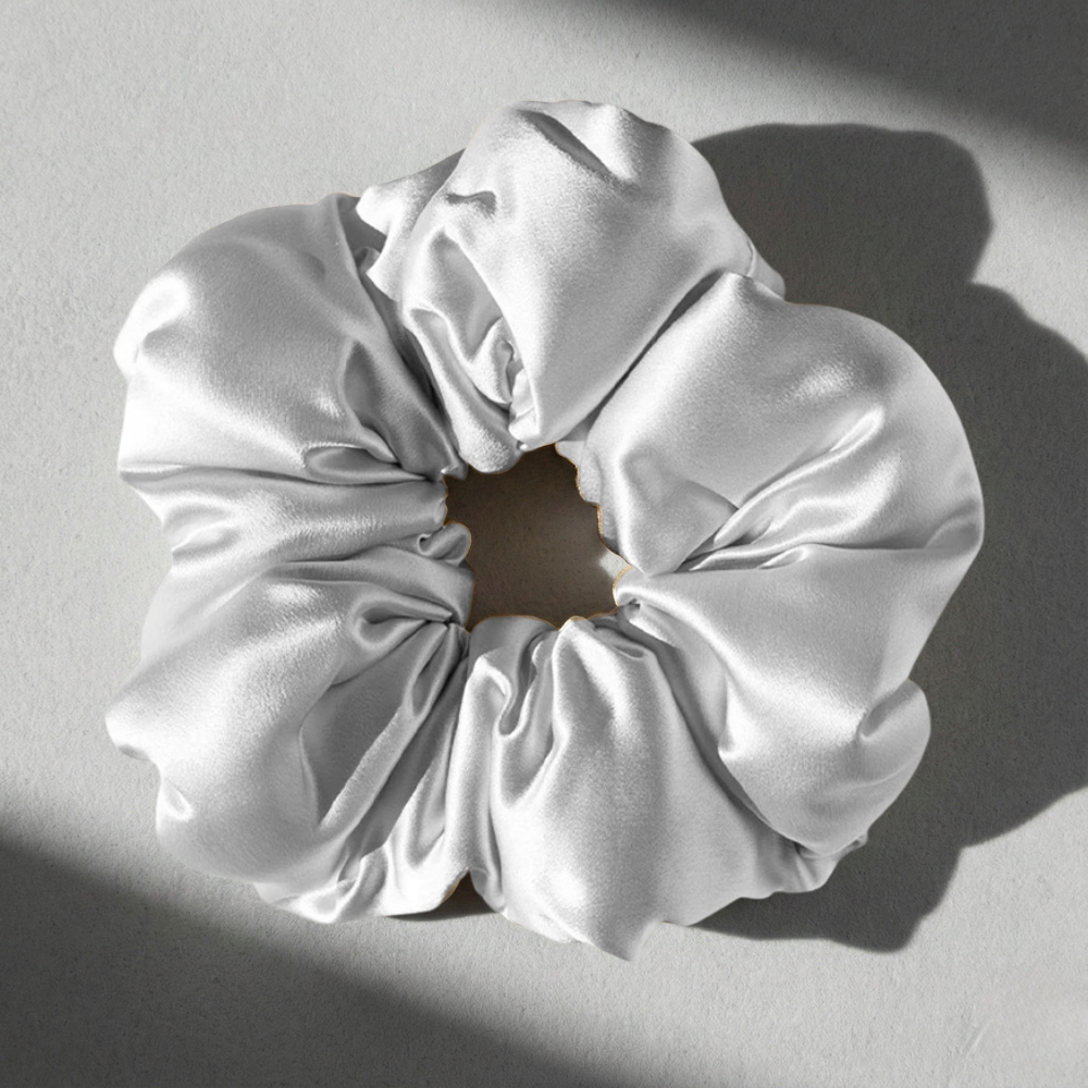 Luxury Silk Hair Scrunchie | Large