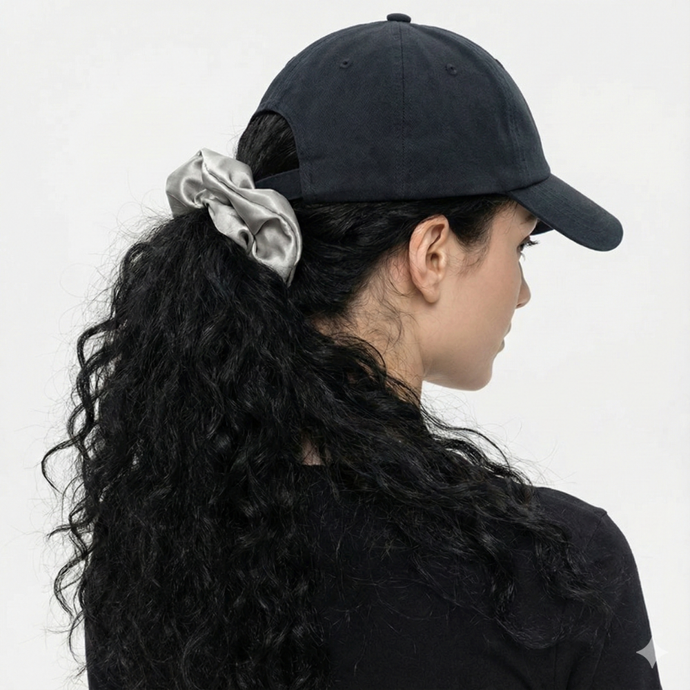 Silk Éclat Scrunchie | Medium