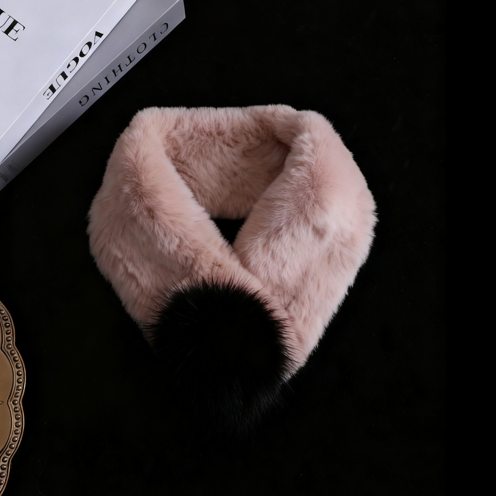 Rex Rabbit Fur Neck Warmer