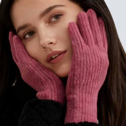 Wool-Blend Touchscreen Gloves