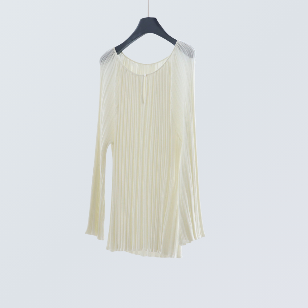 Top de punto plisado de lyocell | 5 colores 