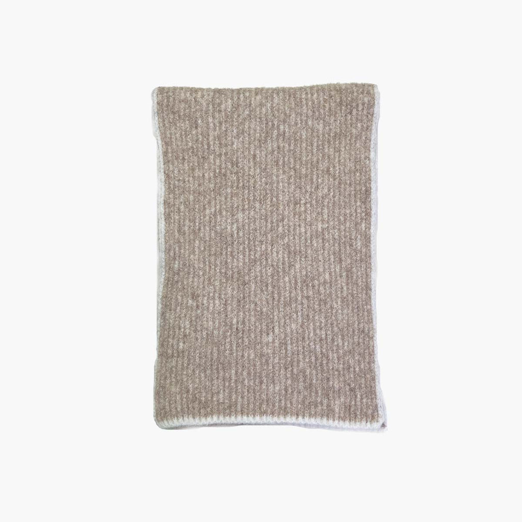 Cozy Wool-Blend Textured Scarf