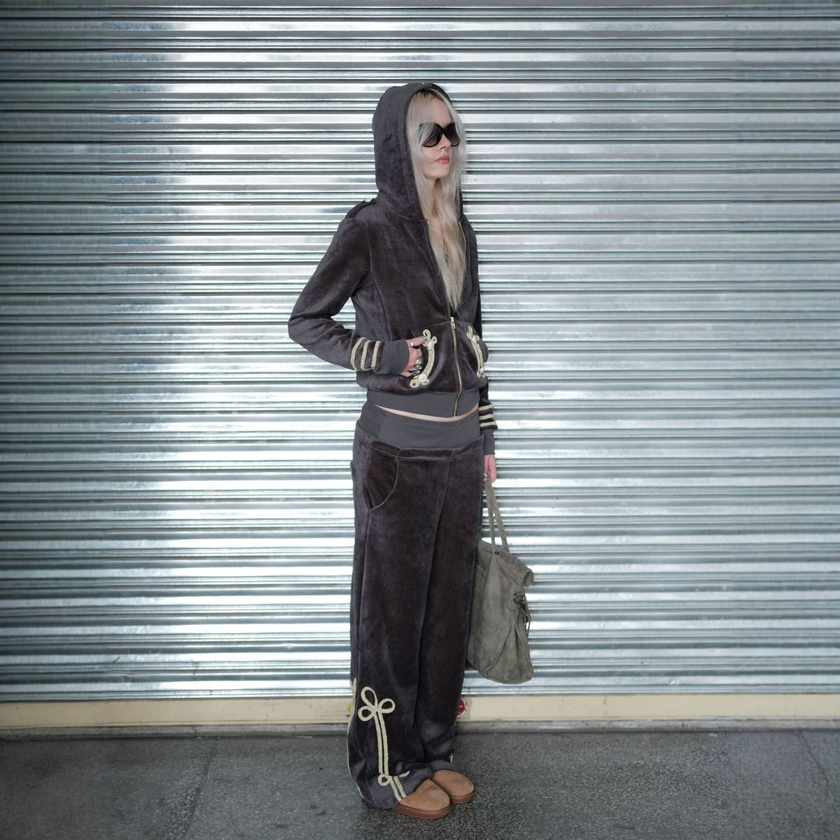 Pokiovo Military Cord Velvet Jacket & Trouser Set