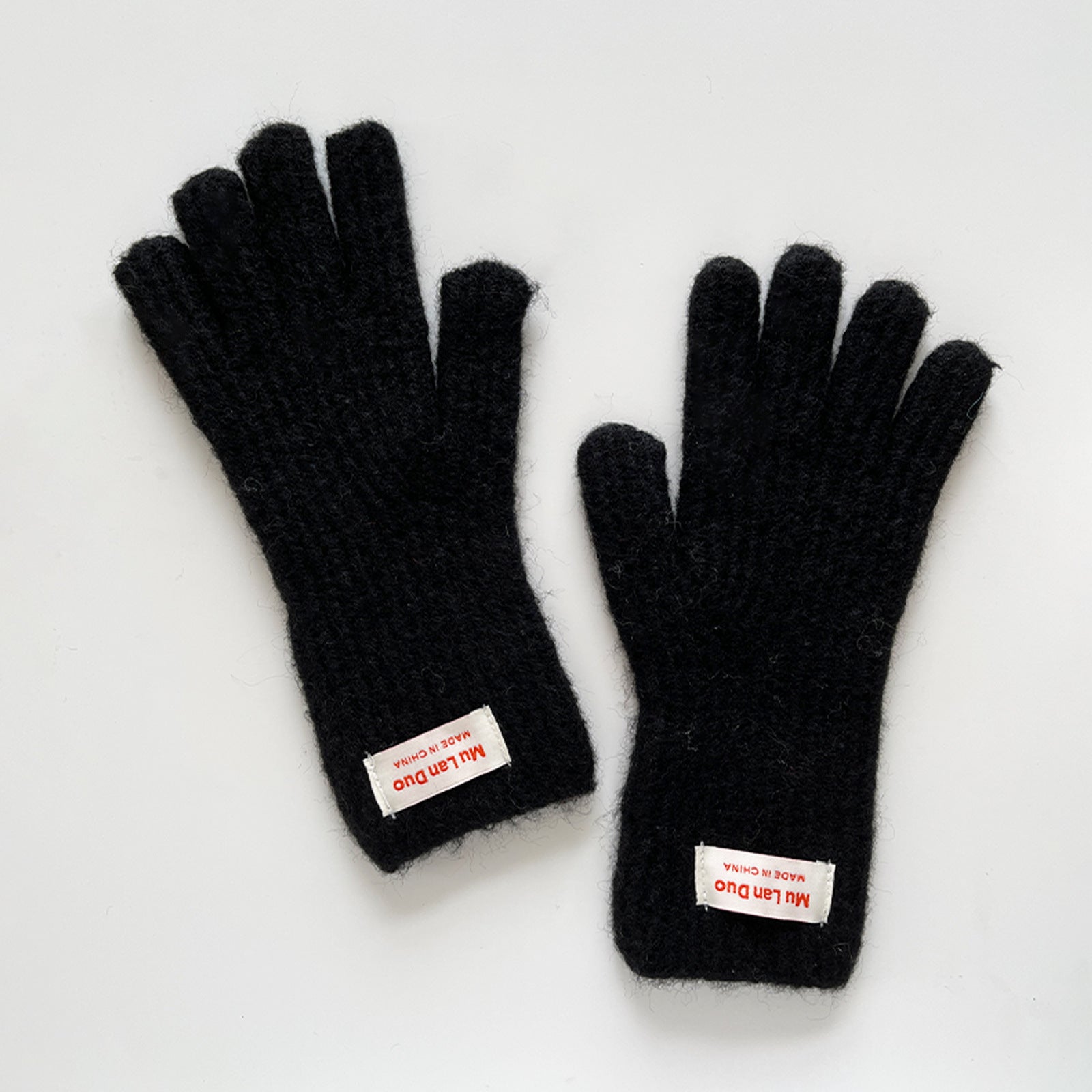 Cozy Wool-Blend Winter Gloves
