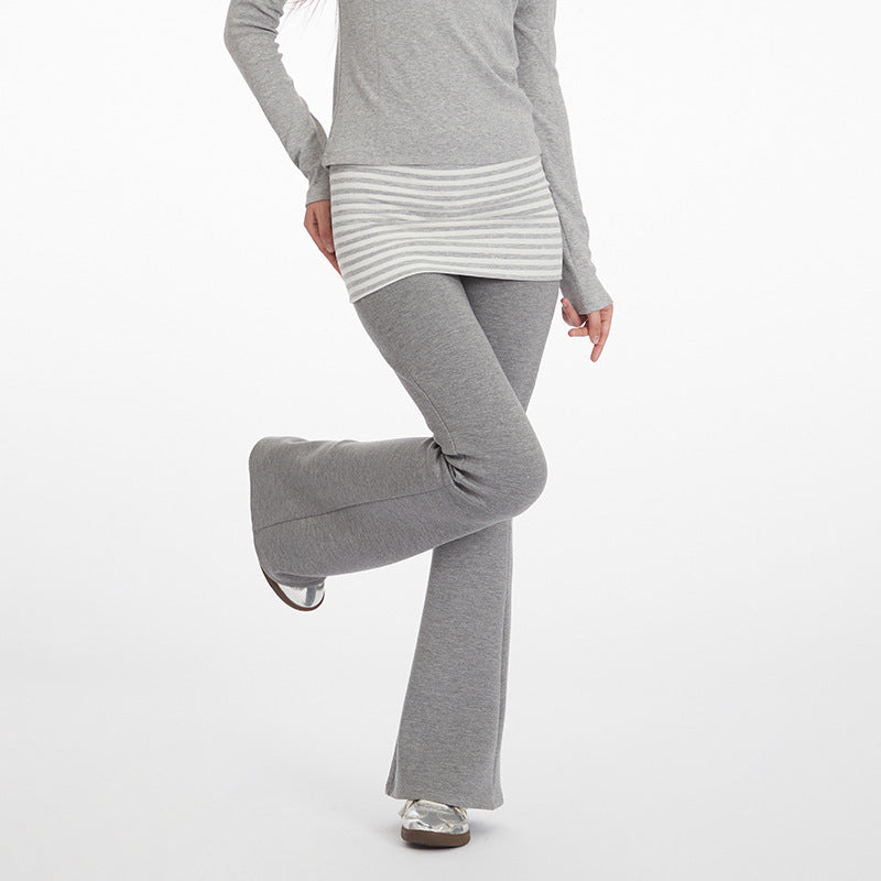 Flare casual trousers | 2 color