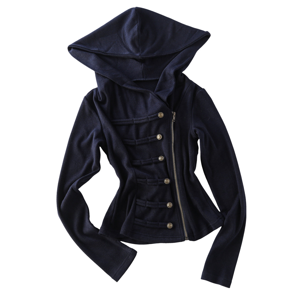 Pokiovo Military Inspired Hooded Sweatshirt